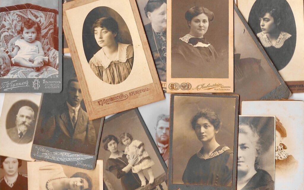 אוסף מגנטים של תמונות משפחתיות, 1900 (צילום: באדיבות המשפחה)