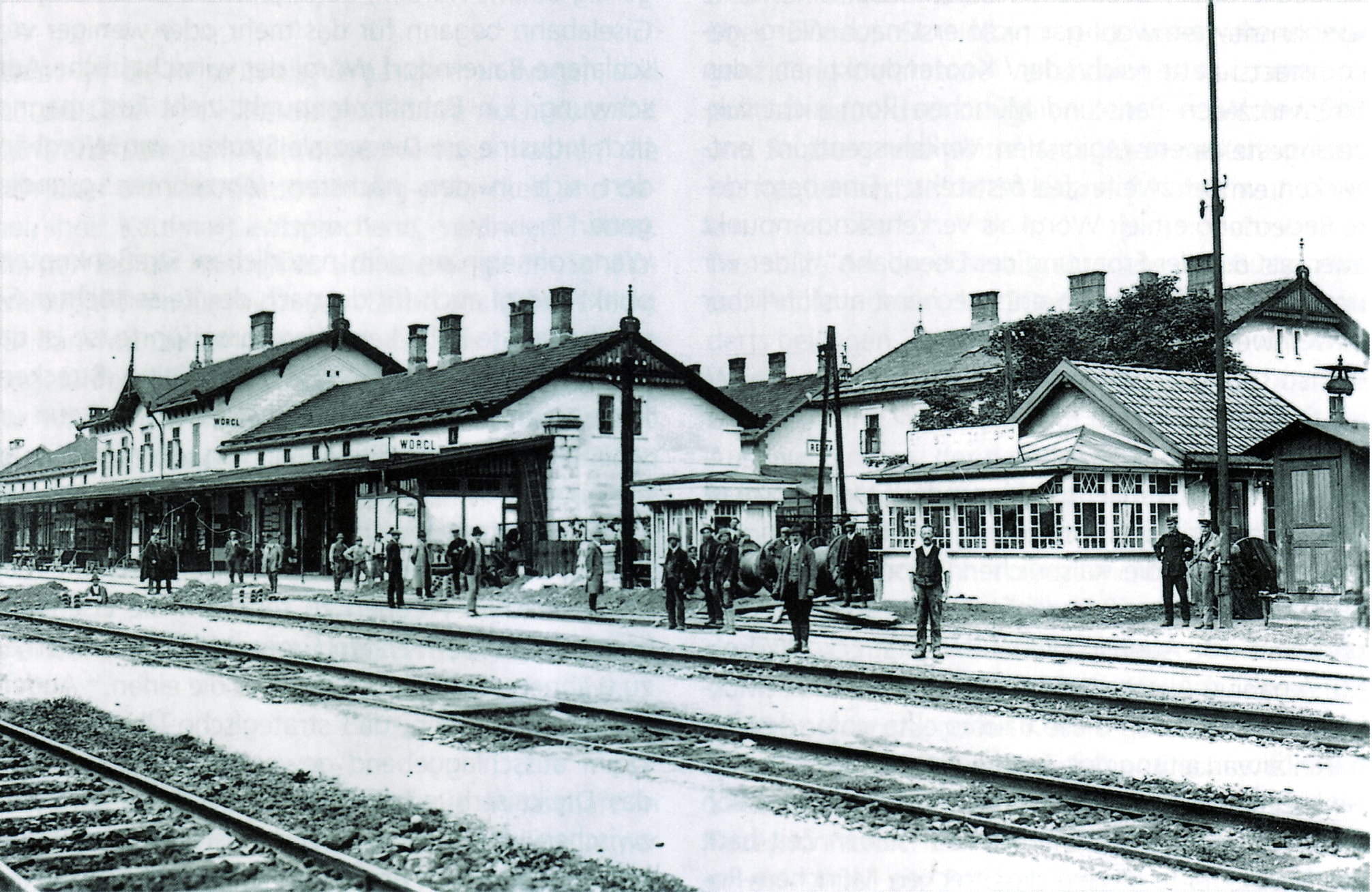 תחנת הרכבת בוורגל, 1900 (צילום: ויקיפדיה)