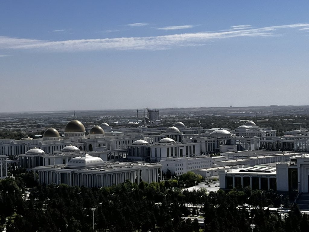 מבט על טורקמניסטן (צילום: טל שניידר)