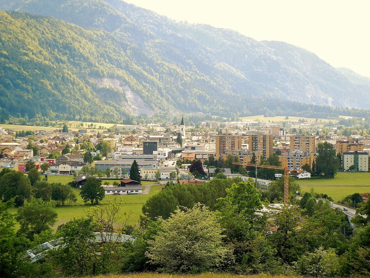 מבט על העיר וורגל (צילום: ויקיפדיה, Thom16)