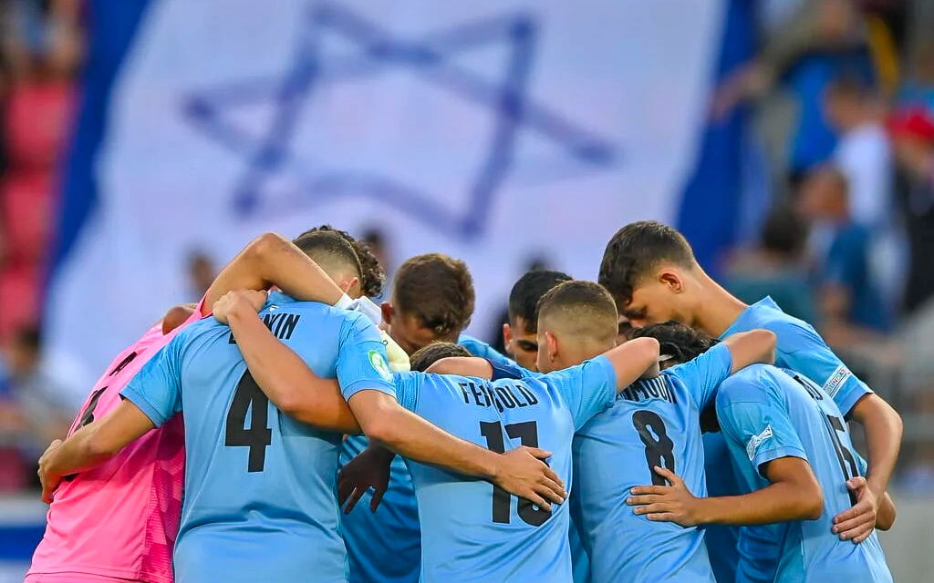 נבחרת ישראל הצעירה (צילום: Seb Daly, UEFA/UEFA via Sportsfile)
