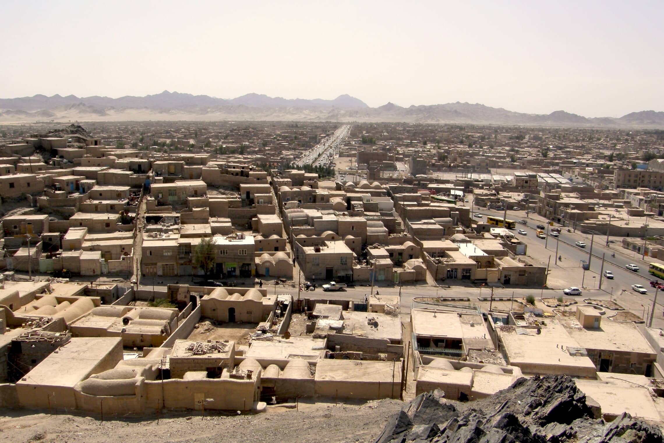 העיר הבלוצ&#8217;ית דוזאפ. שמה שונה ע&#8221;י שלטונות איראן לזאהדאן. בירת מחוז סיסתאן ובלוצ&#8217;סתאן (צילום: קרלוס זורוטוזה)