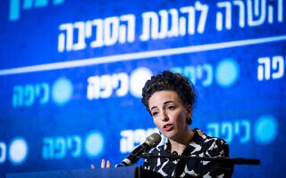 השרה להגנת הסביבה עידית סילמן (צילום: יונתן זינדל/פלאש90) השרה להגנת הסביבה עידית סילמן (צילום: יונתן זינדל/פלאש90)