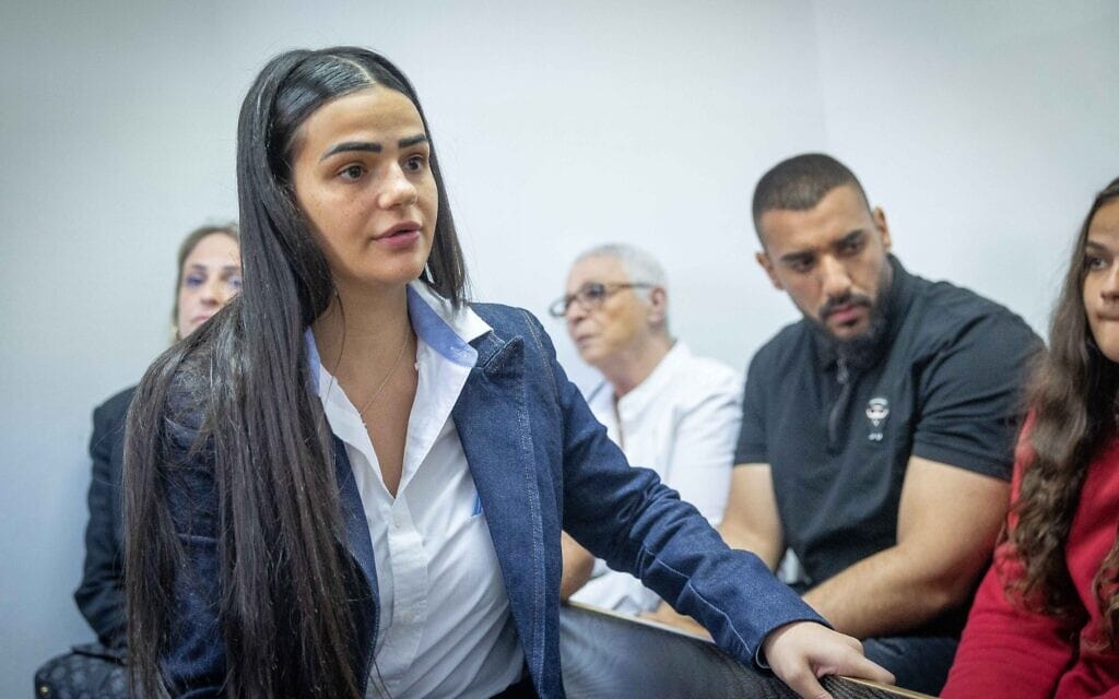 אוריאן בן כליפא בבית משפט השלום בירושלים, 2 במאי 2023 (צילום: יונתן זינדל, פלאש 90) אוריאן בן כליפא בבית משפט השלום בירושלים, 2 במאי 2023 (צילום: יונתן זינדל, פלאש 90)