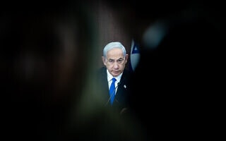 ראש הממשלה בנימין נתניהו בישיבת הממשלה, 28 במאי 2023 (צילום: יונתן זינדל/פלאש90) ראש הממשלה בנימין נתניהו בישיבת הממשלה, 28 במאי 2023 (צילום: יונתן זינדל/פלאש90)