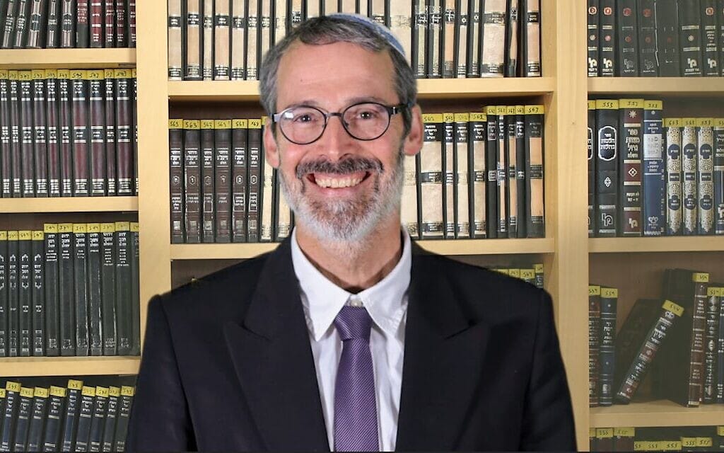 הרב מאיר כהנא, אב בית הדין הרבני באשקלון (צילום: הלביא, ויקיפדיה)