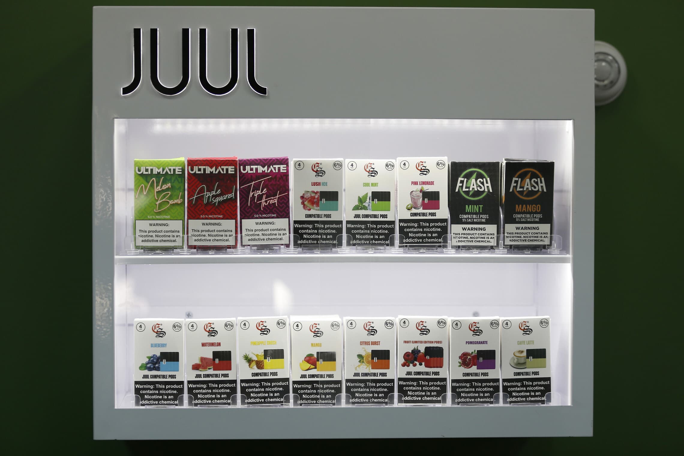 סיגריות אלקטרוניות של חברת Juul (צילום: AP Photo/Robert F. Bukaty)