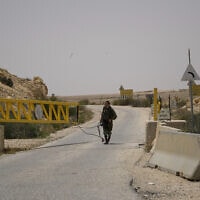 הכניסה לבסיס הר חריף ליד גבול מצרים. שלושה לוחמים נהרגו בתקרית ירי סמוך לגבול. 3 ביוני 2023