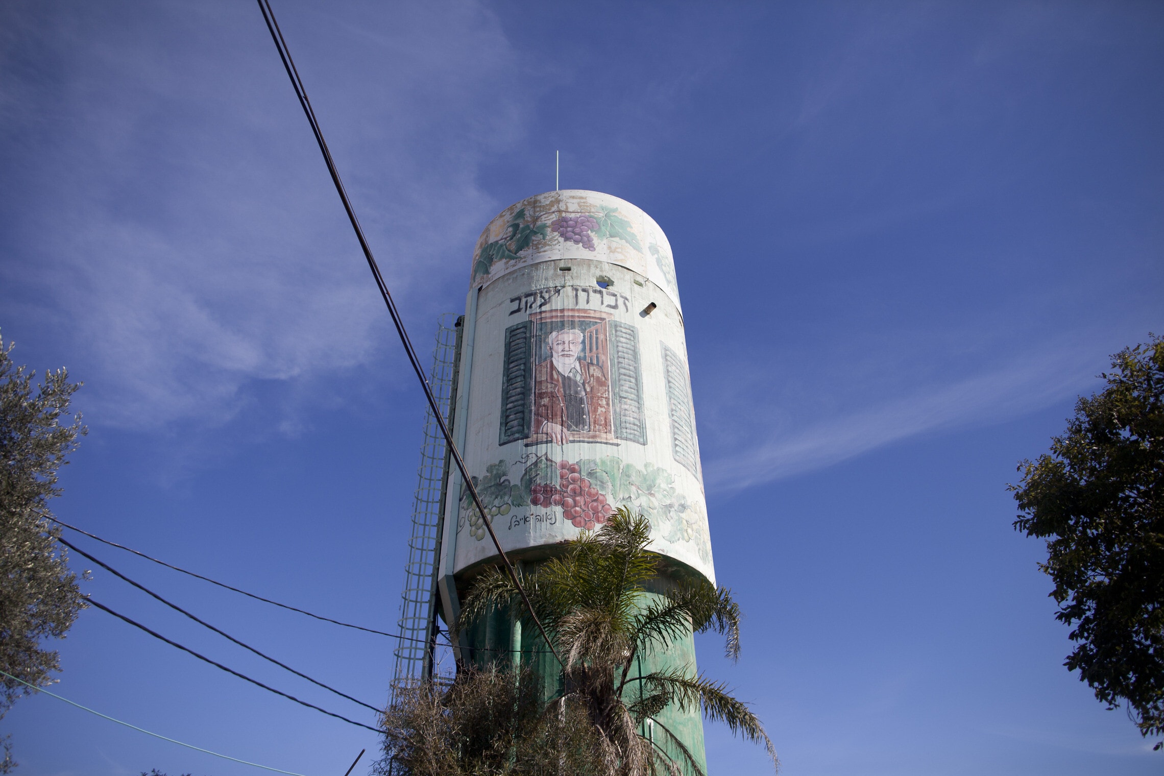 מגדל המים שבמרכז זכרון יעקב (צילום: Lior Mizrahi/Flash90)