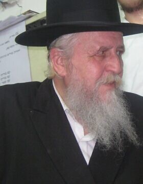 הרב אלכסנדר שלום מאיר יונגרמן, לשעבר ראש הקהילה החרדית בזכרון יעקב (צילום: ויקיפדיה)