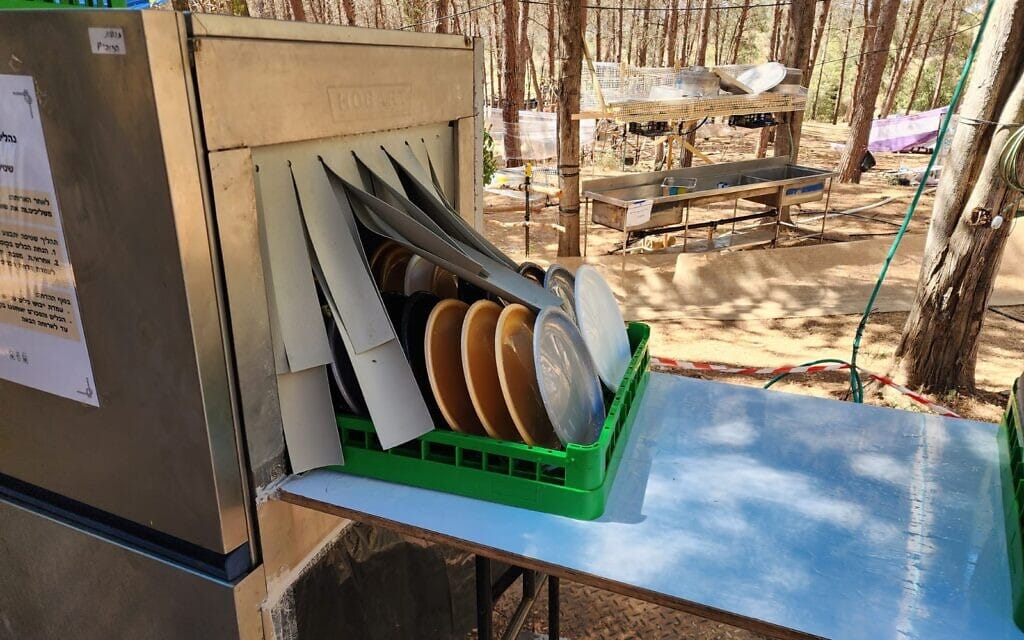 פיילוט להדחת כלים רב-פעמיים במחנה קיץ של הצופים ביער סוללים (צילום: הצופים, יח&quot;צ)