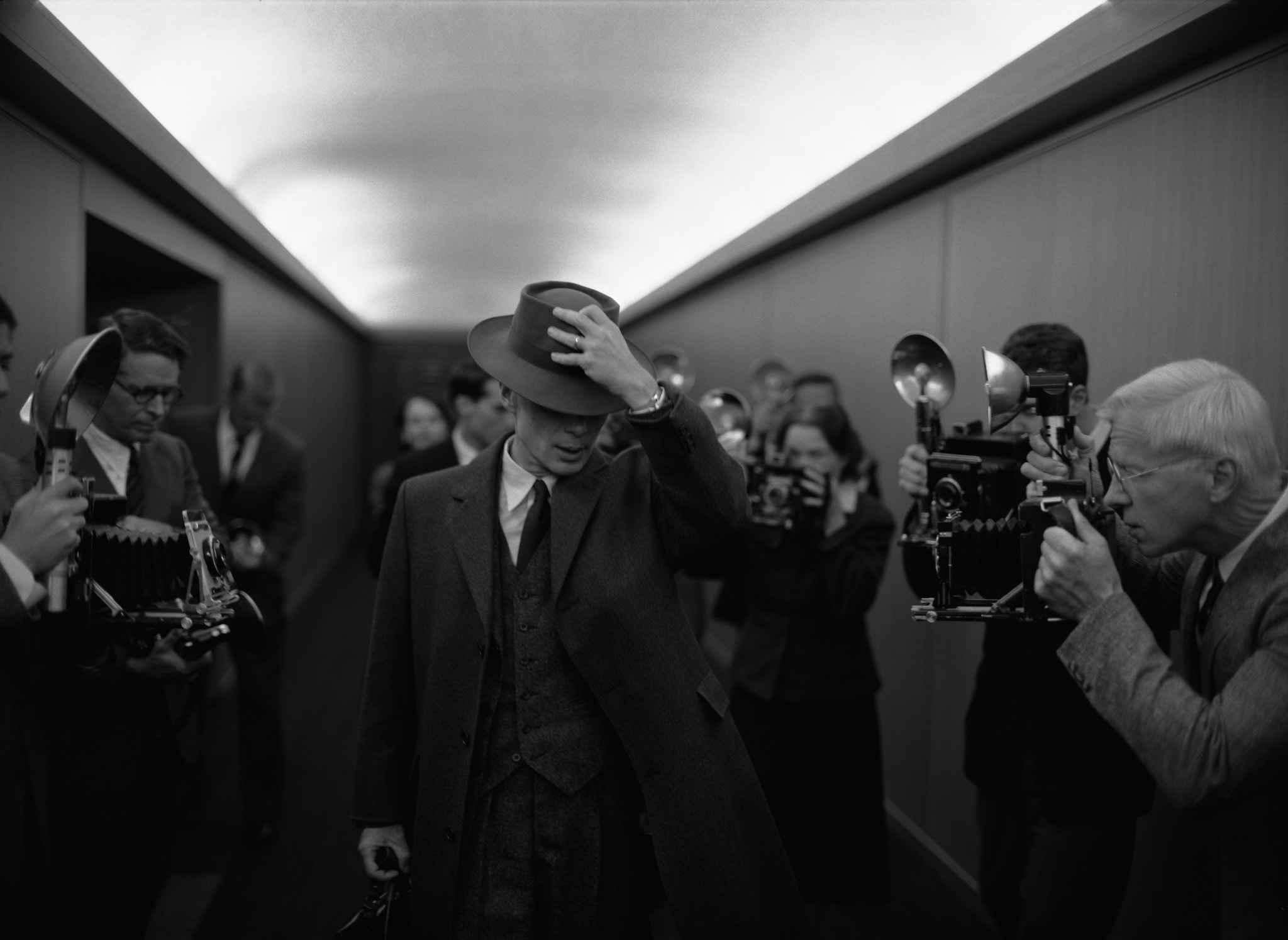 קיליאן מרפי, מתוך הסרט &#8220;אופנהיימר&#8221; (צילום: FlixPix / Alamy Stock Photo)