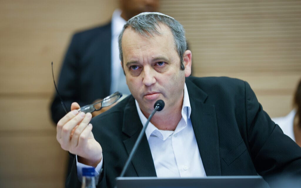 ח"כ גלעד קריב בכנסת, 5 במרץ 2023 (צילום: Erik Marmor/Flash90) ח"כ גלעד קריב בכנסת, 5 במרץ 2023 (צילום: Erik Marmor/Flash90)
