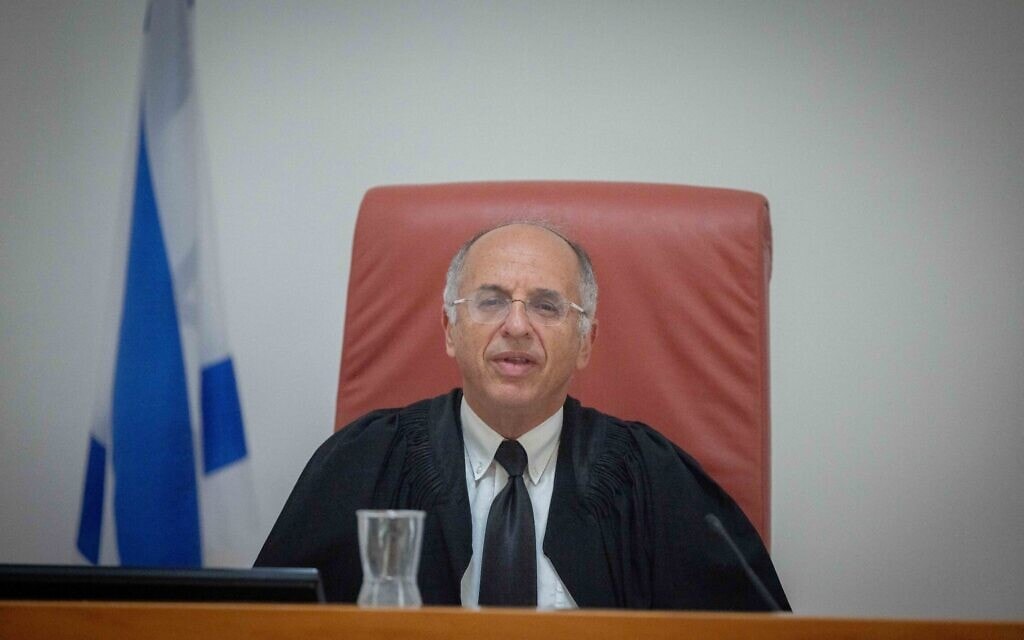 שופט בית המשפט העליון נעם סולברג (צילום: יונתן זינדל/פלאש90)