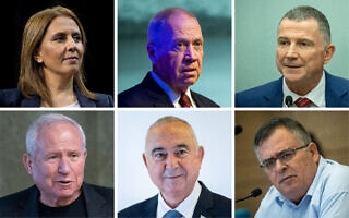 יולי אדלשטיין, יואב גלנט, גילה גמליאל, דוד ביטן, אלי דלל, אבי דיכטר (צילום: פלאש90, מונטז') יולי אדלשטיין, יואב גלנט, גילה גמליאל, דוד ביטן, אלי דלל, אבי דיכטר (צילום: פלאש90, מונטז')