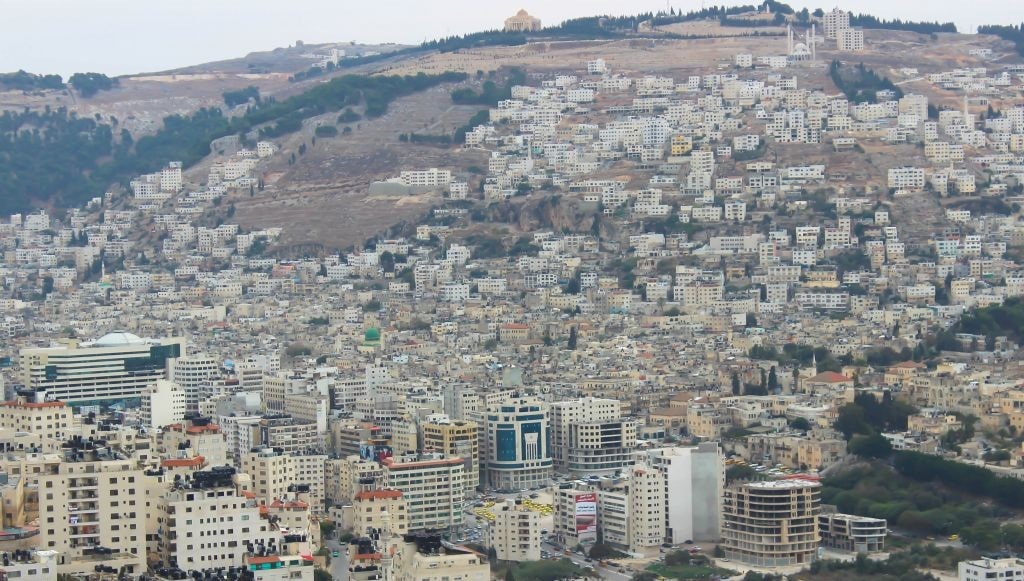 מבט על העיר שכם, 2013 (צילום: Creative Commons/Muataz Towfiq Agbaria)