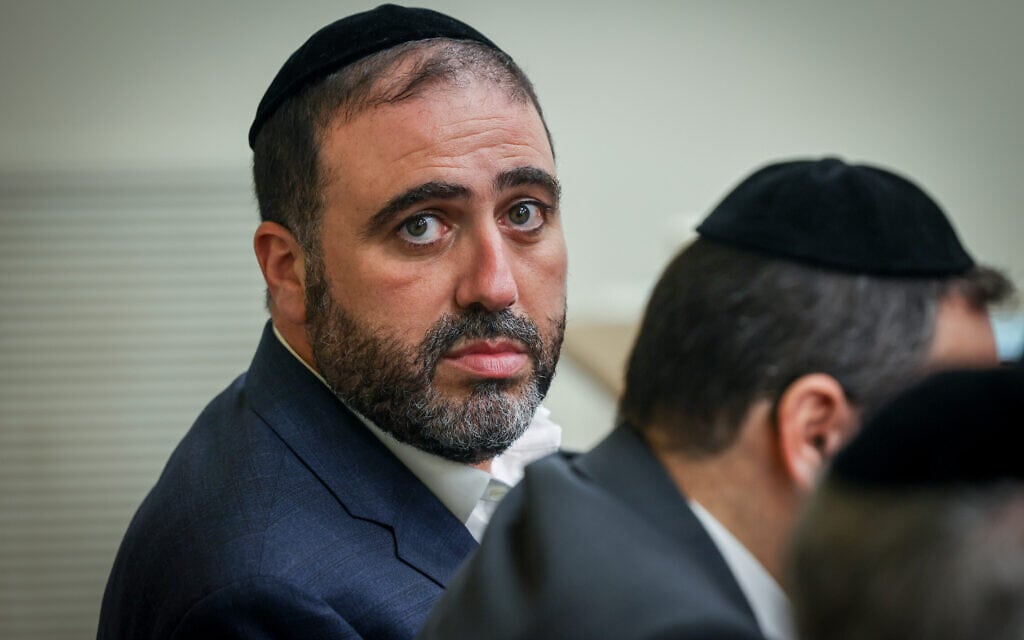 שר הבריאות משה ארבל בכנסת, 10 ביולי 2023 (צילום: Chaim Goldberg/Flash90) שר הבריאות משה ארבל בכנסת, 10 ביולי 2023 (צילום: Chaim Goldberg/Flash90)