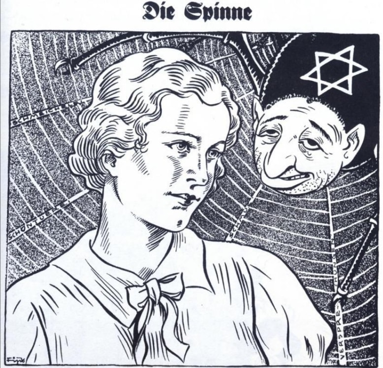 קריקטורה אנטישמית בדר שטירמר