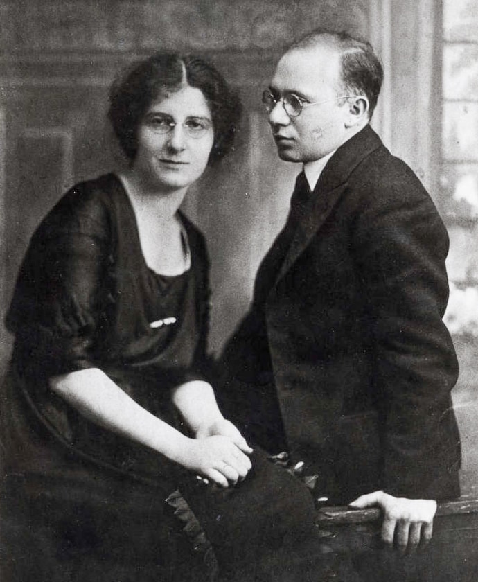מוריס וגולדה מאירסון בסביבות 1920 (צילום: University of Wisconsin-Milwaukee Libraries)