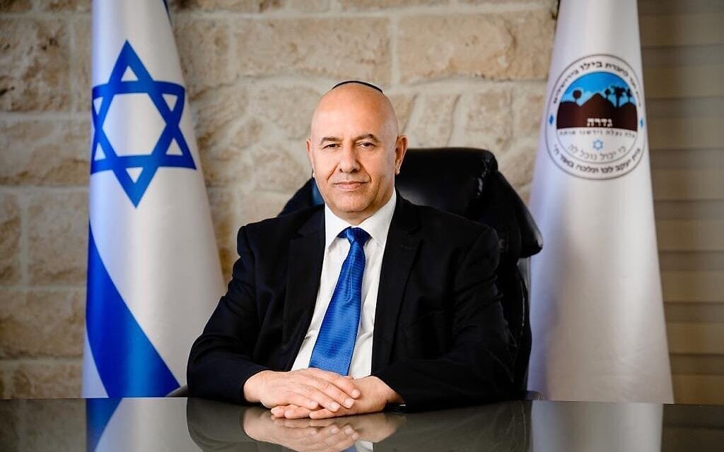 ראש מועצת גדרה יואל גמליאל (צילום: מתוך עמוד הפייסבוק של גמליאל)