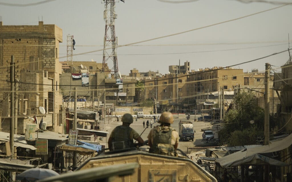 די א-זור בסוריה (צילום: AP Photo)