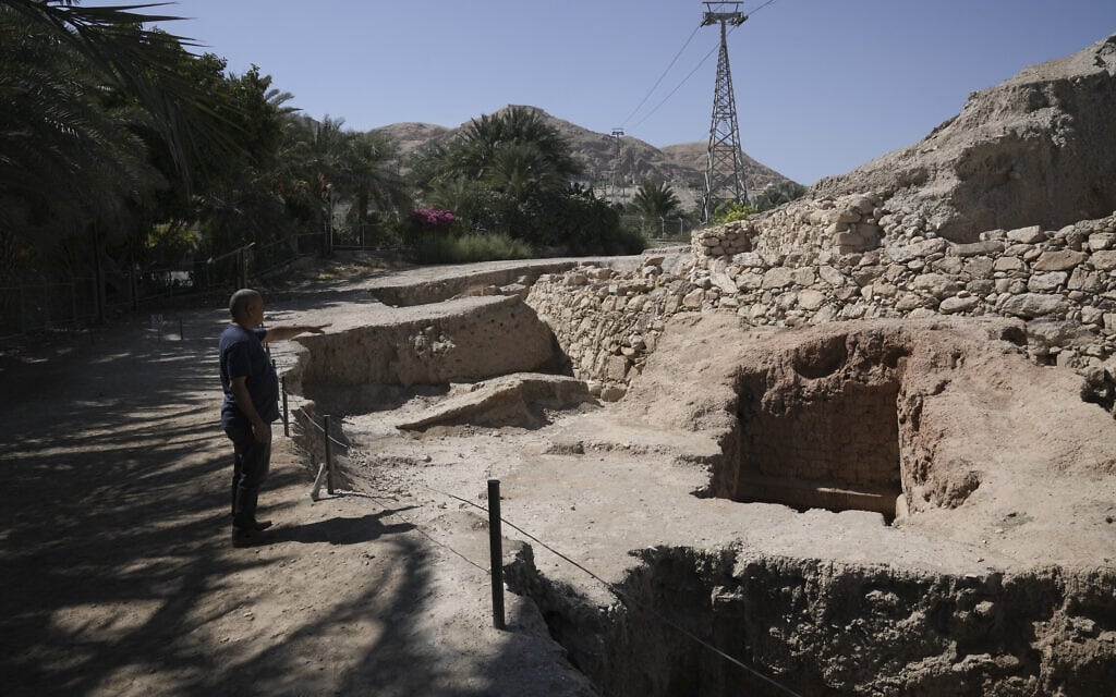 תל יריחו (תל א-סולטן) (צילום: AP Photo/Mahmoud Illean) תל יריחו (תל א-סולטן) (צילום: AP Photo/Mahmoud Illean)