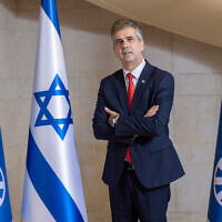 שר החוץ אלי כהן, יוני 2023 (צילום: יוסי אלוני/פלאש90)