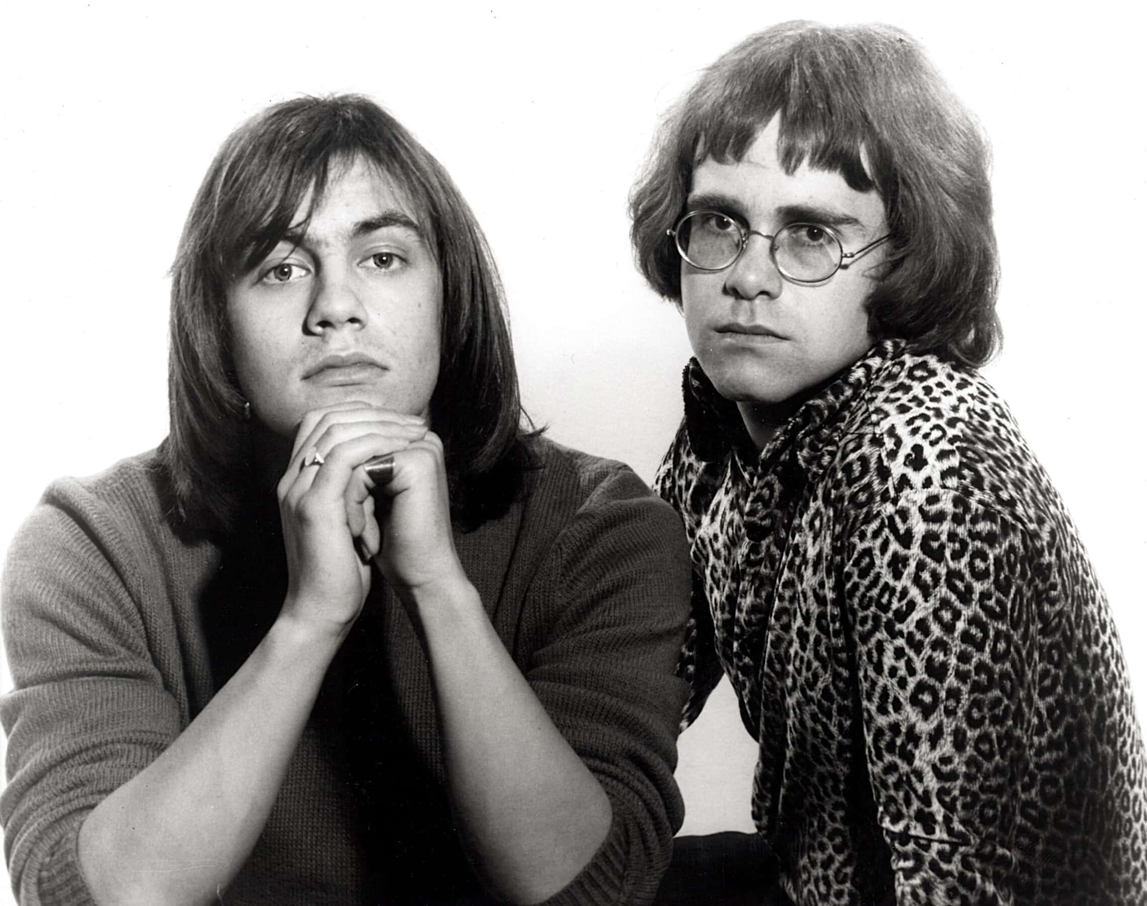 אלטון ג&#039;ון וברני טאופין ב-1968 (צילום: Pictorial Press / Alamy)