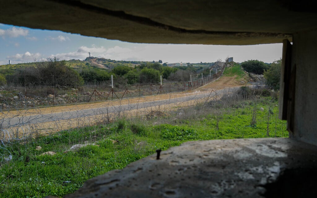 גבול ישראל-לבנון במושב שתולה (צילום: מיכאל גלעד, פלאש 90)