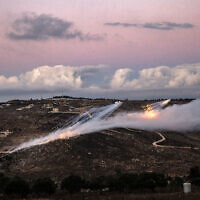 ירי ארטילרי של ישראל לעבר דרום לבנון, 17 בנובמבר 2023