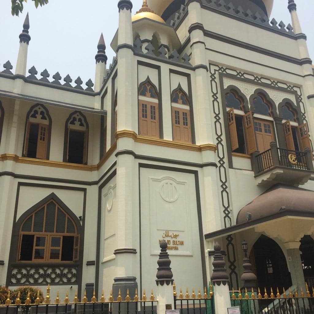 מסגד סולטן בסינגפור Masjid Sultan. צילום: גיורא אלירז