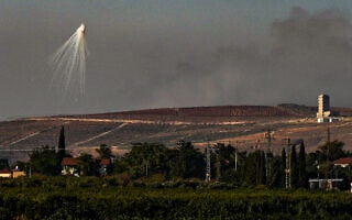 לחימה בצפון בין צה"ל וחזבאללה, 9 בנובמבר 2023 (צילום: אייל מרגולין/פלאש90) לחימה בצפון בין צה"ל וחזבאללה, 9 בנובמבר 2023 (צילום: אייל מרגולין/פלאש90)