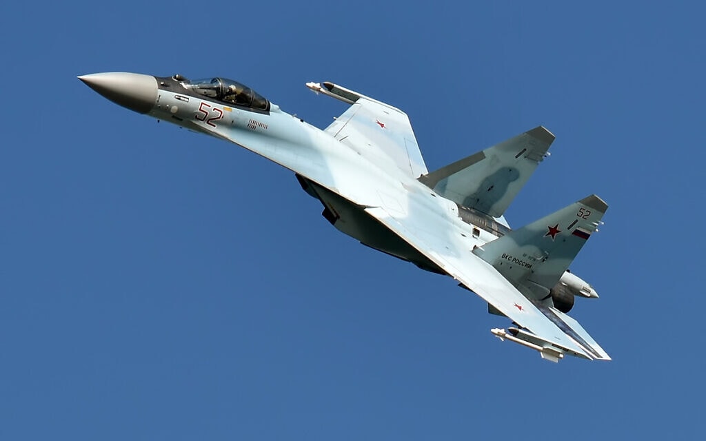 מטוס קרב סוחוי 35 (צילום: Russian Air Force)