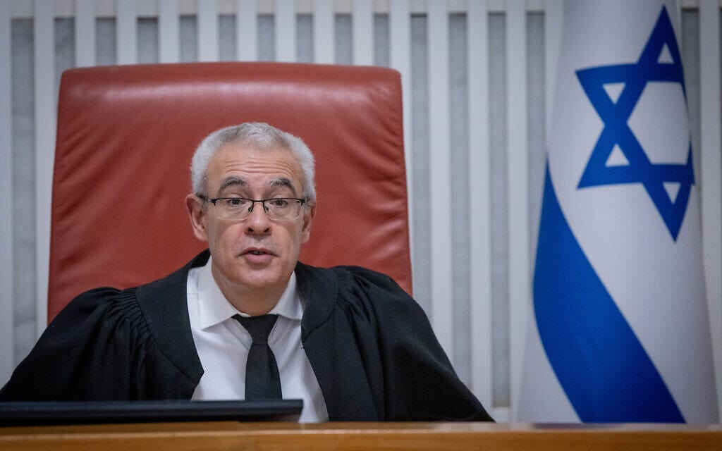 שופט בית המשפט העליון עופר גרוסקופף (צילום: חיים גולדברג/פלאש90)