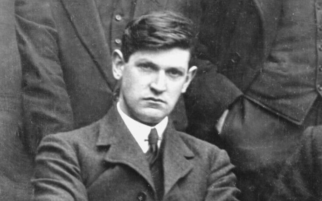 המהפכן האירי מייקל קולינס, 1919 (צילום: רשות הציבור)