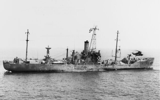 ספינת ה"ליברטי", יום לאחר התקיפה הישראלית, 9 ביוני 1967