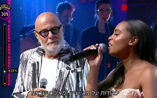 אריק סיני ושי טמינו בכוכב הבא (צילום: צילום מסך מ-N12) אריק סיני ושי טמינו בכוכב הבא (צילום: צילום מסך מ-N12)