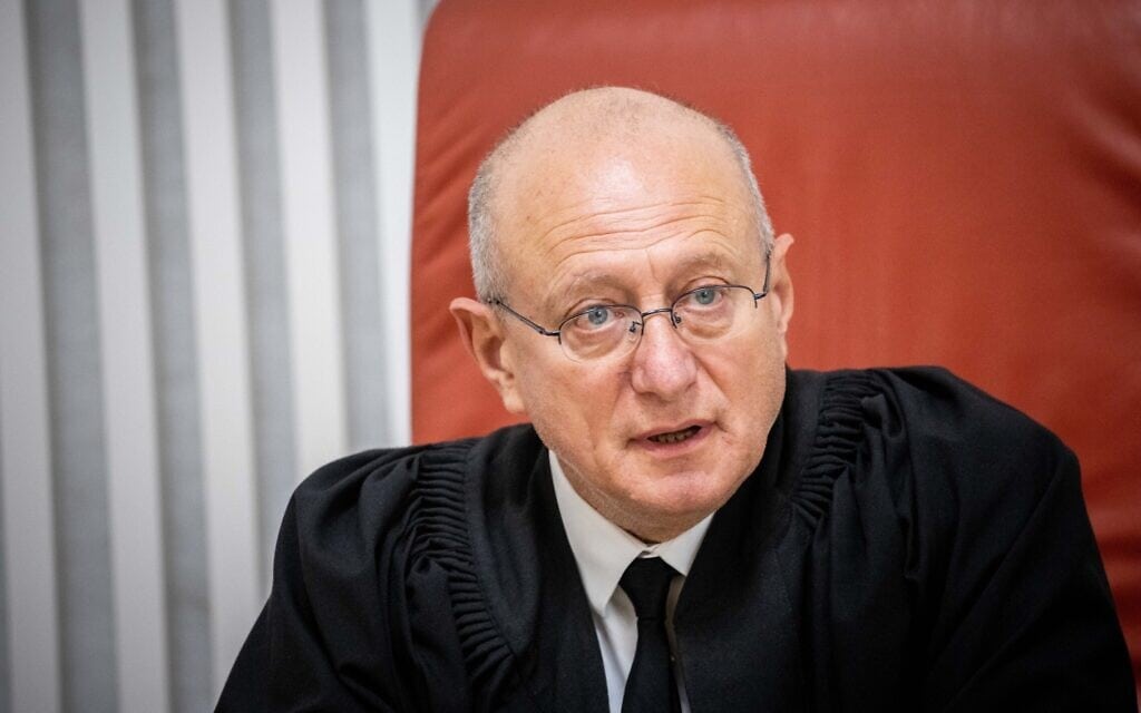 שופט בית המשפט העליון אלכס שטיין (צילום: יונתן זינדל/פלאש90)