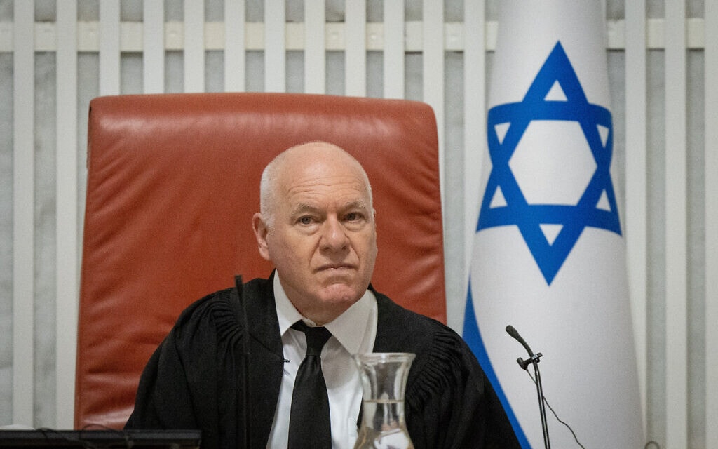 ממלא-מקום נשיא בית המשפט העליון, השופט עוזי פוגלמן (צילום: יונתן זינדל/פלאש90)