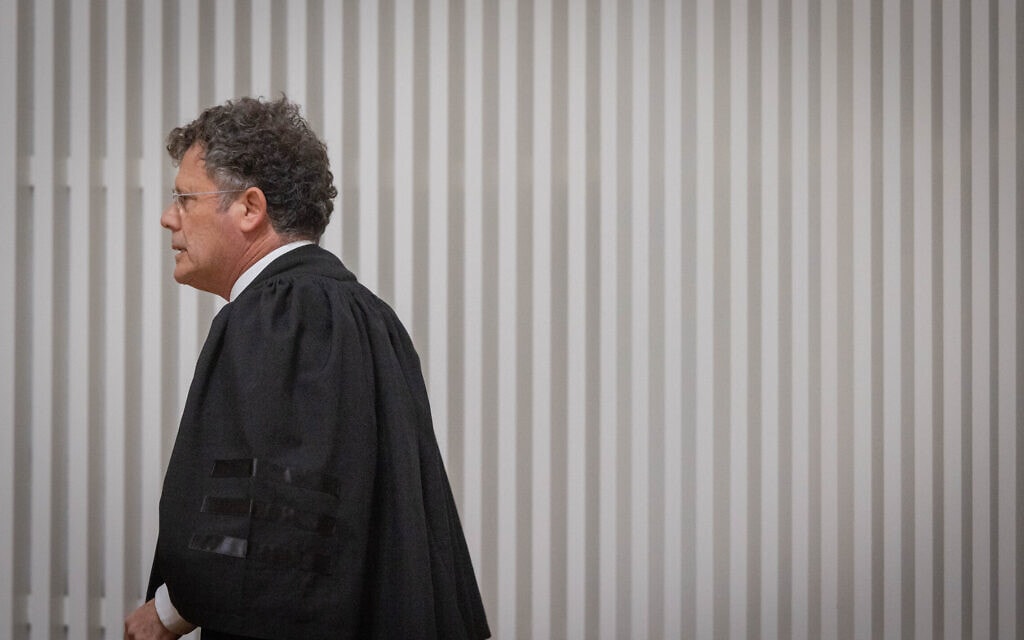 שופט בית המשפט העליון יצחק עמית (צילום: חיים גולדברג/פלאש90)