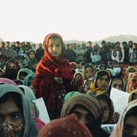 נשים וילדות בלוצ'יות מפגינות ברחבי החבל נגד המדיניות הפקיסטנית, דצמבר 2023–ינואר 2024 (צילום: BYC)