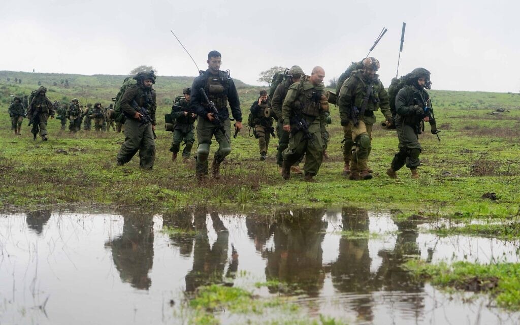 חיילי צה"ל בגבול הצפון (צילום: דובר צה"ל)