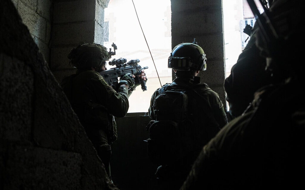 חיילי צה"ל ברצועת עזה, מרץ 2024 (צילום: דובר צה"ל)