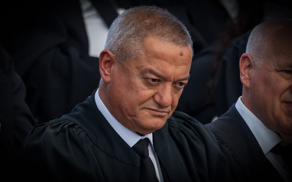 שופט בית המשפט העליון חאלד כבוב (צילום: אוליבייה פיטוסי/פלאש90)
