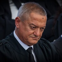 שופט בית המשפט העליון חאלד כבוב (צילום: אוליבייה פיטוסי/פלאש90)