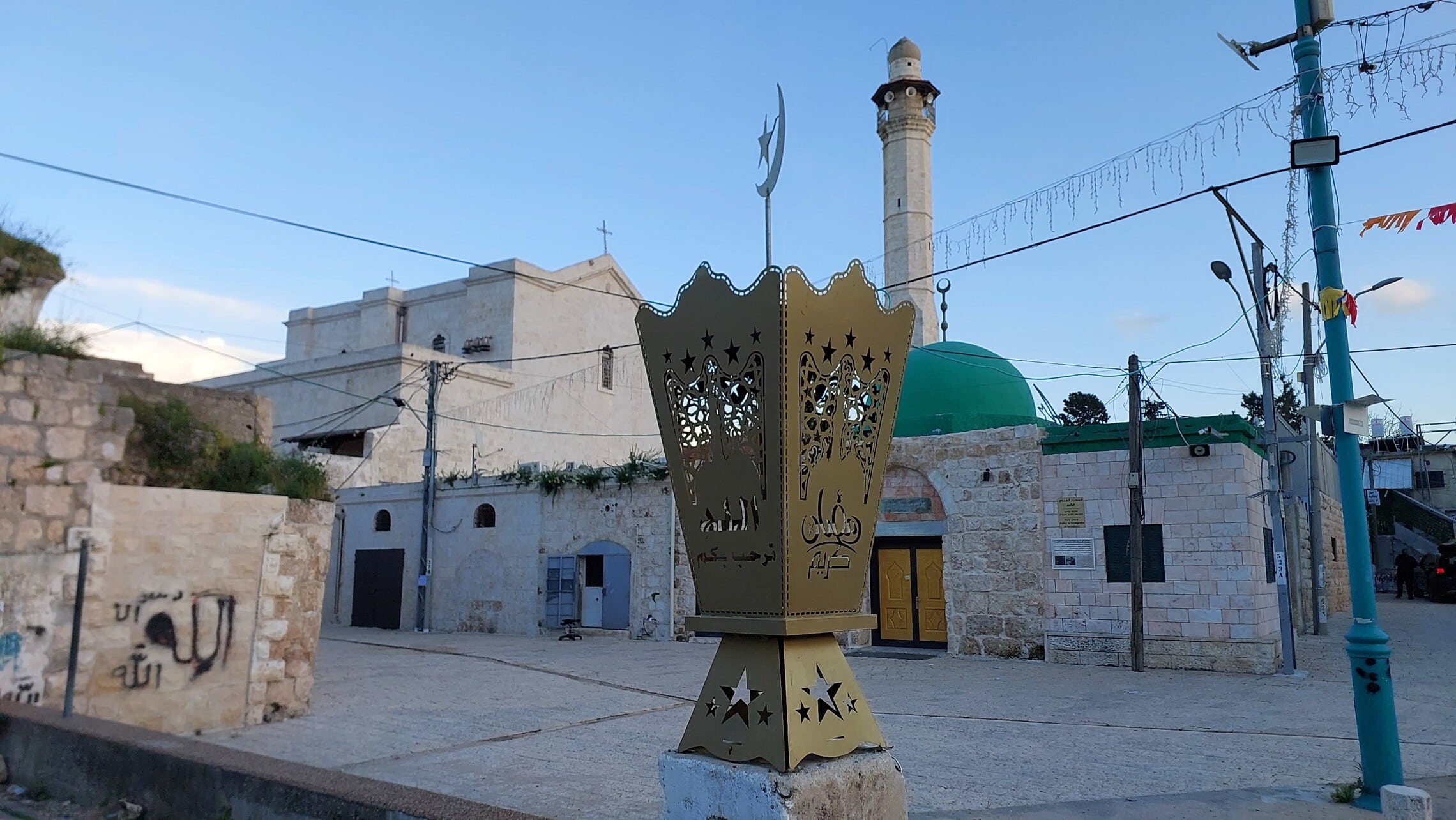 מסגד אל-עומרי בלוד. 22 במרץ 2024 (צילום: עומר שרביט)