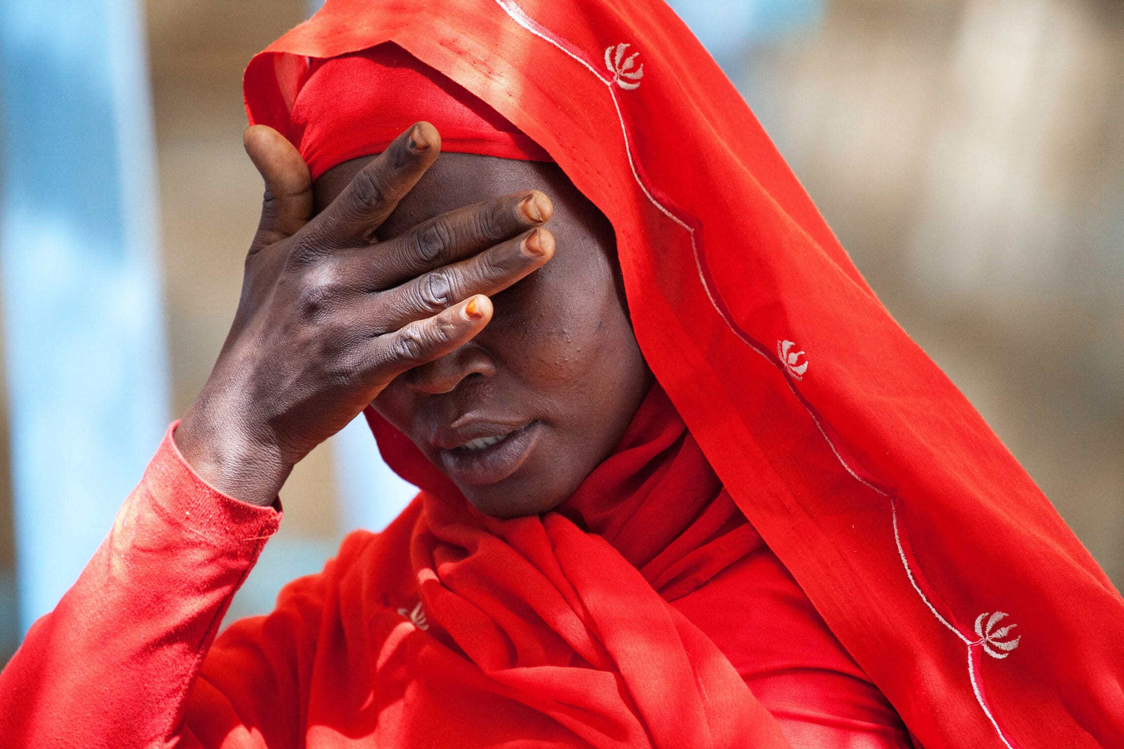 אישה סודנאית בת 19 החיה במחנה עקורים בדרום המדינה אומרת כי מילציות ג&#039;נג&#039;וויד ממשיכה במעשי האלימות (צילום: ALBERT GONZALEZ FARRAN / UNAMID / AFP)