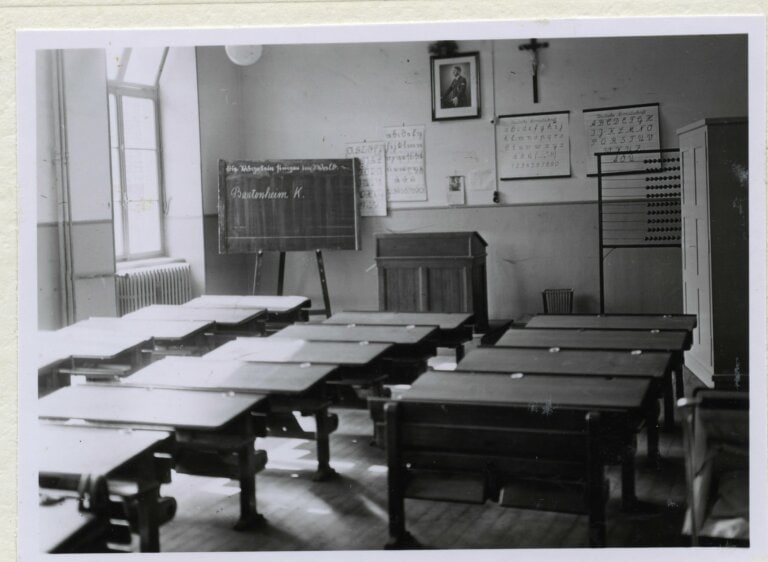 כיתת בית הספר בברטנהיים, צרפת (צילום: ארכיון ברטנהיים)