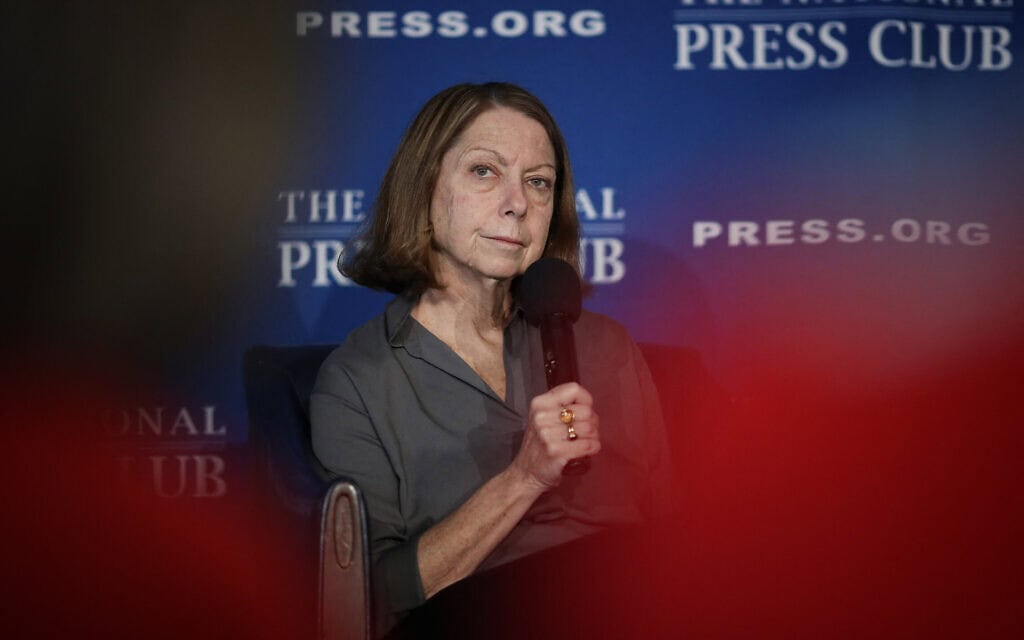 עורכת הניו יורק טיימס לשעבר ג'יל אברמסון ב-2019 (צילום: Win McNamee/Getty Images/AFP)