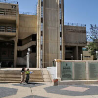 סטודנטיות ערביות באוניברסיטת חיפה, 2023 (צילום: Michael Giladi/Flash90)